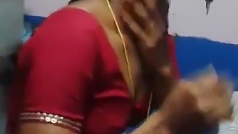Tamil Aunty Saree Gets Changed Into A Hot And Steamy Outfit