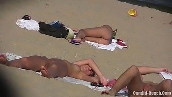 Nudist Beach Voyeur Captures Couple'S Raw Passion In Hd