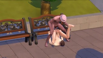 Sims 4: Gay Men Engage In Sexual Activity In Public Park