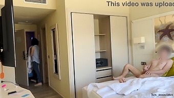 I Flash My Dick In Public And Get Jerked Off By A Hotel Maid