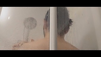 Mature Mom Gets Friendly With Her Friends In The Shower