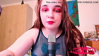 Chubby Teen Redhead Girl In Asmr Video Eating Chips And Getting Turned On