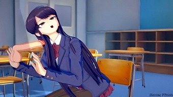 Komi Engages In Sexual Activity In A Lecture Room