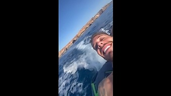 Chris Diamond And His Brazilian Friend Engage In Passionate Sex On A Jet Ski