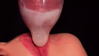 Intense Close-Up Of Skilled Mouth Masturbation And Handsjob With Explosive Cumshot