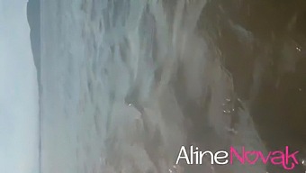 The Attractive Blonde With Large Breasts Showcased On The Beach Experiences Mishap - Alinenovak.Com.Br