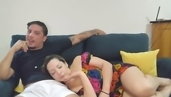 Mother-In-Law'S Sheer Dress Reveals Her Tight Ass During Online Steamy Encounter