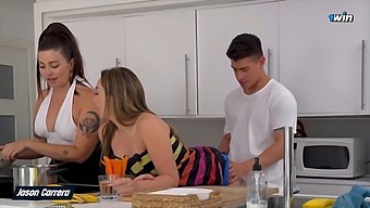 Best Friend Of My Girlfriend Stayed For A Few Days And Me And Her Had Sex And Then We All Had A Threesome.