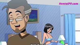 Stepson Gets Help From His Busty Mommy To Climax In This Uncut Hentai.